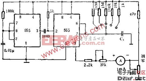 時(shí)基集成電路在電容表電路中的創(chuàng)新應(yīng)用